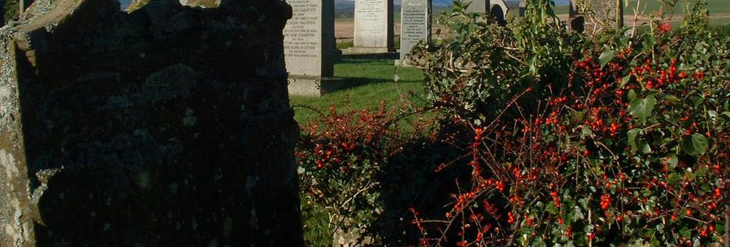 surveyed stones Norrieston Parish Churchyard is situated