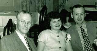 Vernice Denny Ragsdale & his wife Frances Jane Willis L To R: George Harold Denny, Joyce