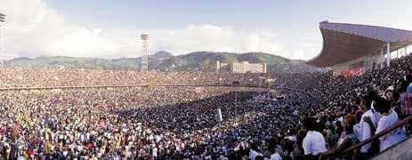 CfaN s 1990 campaign in Kaduna, Nigeria attracted a crowd of 500,000 people