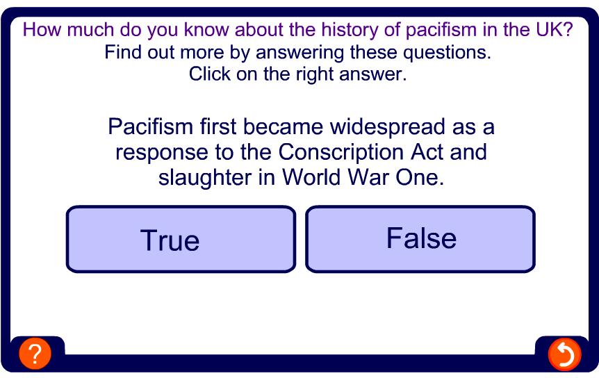 Pacifism in