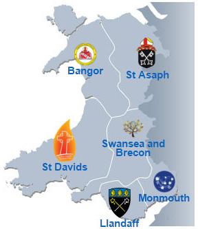 OUR DIOCESE The Diocese of Monmouth sits in the South East corner of Wales.