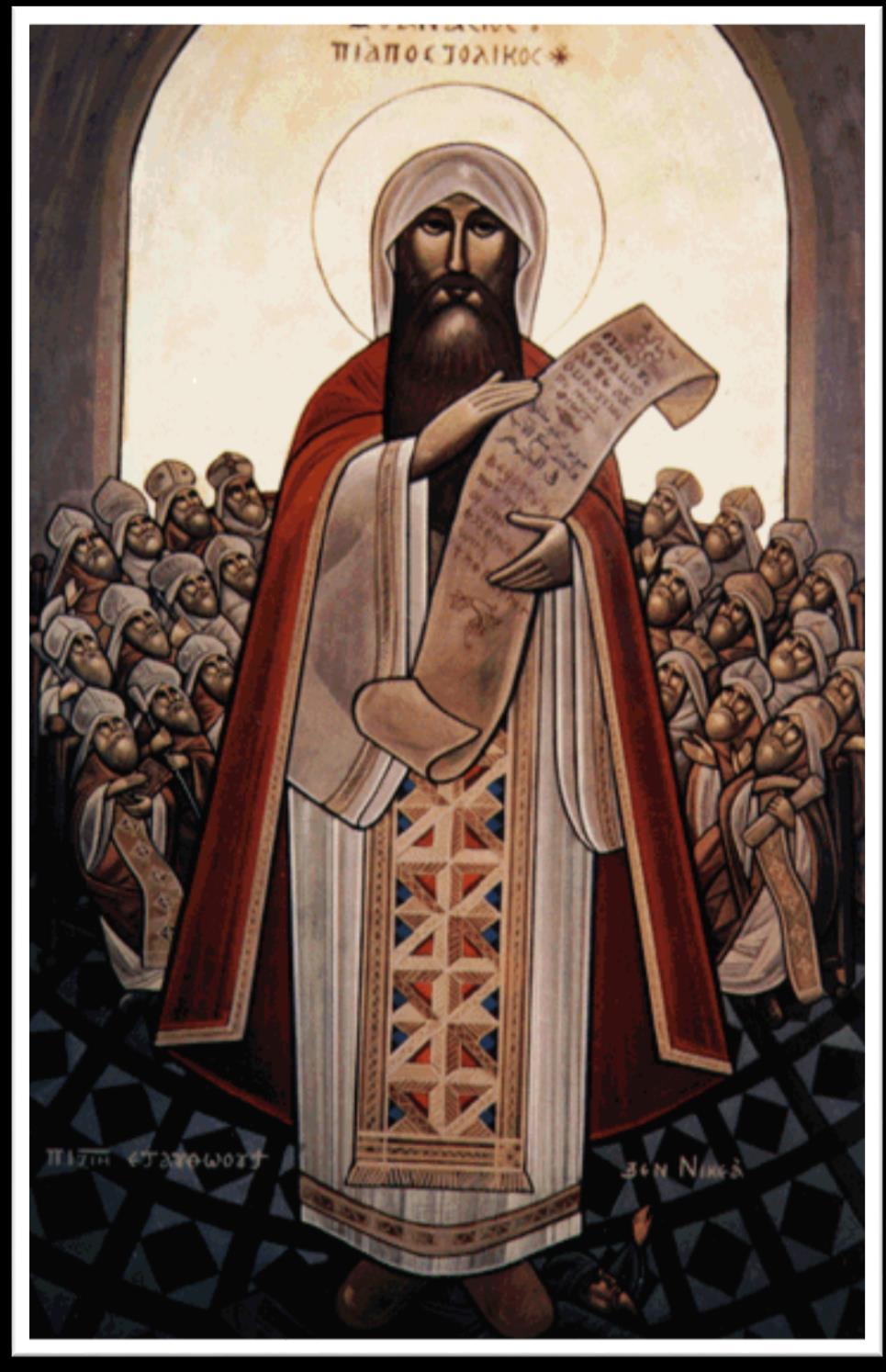 St. Athanasius the Apostolic Born 297 AD Deacon at age of 15 Priest at age of 21 Pope at age of 30 Lived through the period of severe persecution under Diocletian Spent time with St.