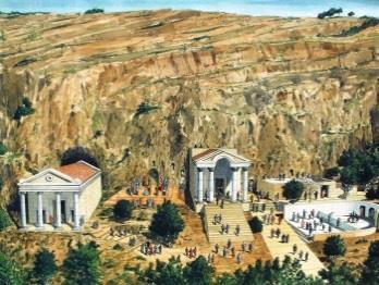 Awake at the Gates Submitting to the Sign of Jonah April 21, 2013 Last week we took a look at Mount Hermon, which was about 30 miles from Jesus s main office in Capernaum, off the shore of the Sea of