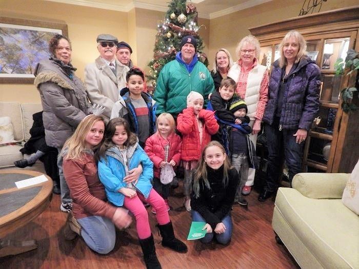 CAROLING Nineteen Foster folks of all ages went caroling to the residents of The Wellington on December 9. We also caroled at the homes of the Caldwells and Millots. Thanks to all who joined us!