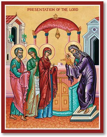 Presentation of Christ Feast Day Services Great Vespers on Feb.