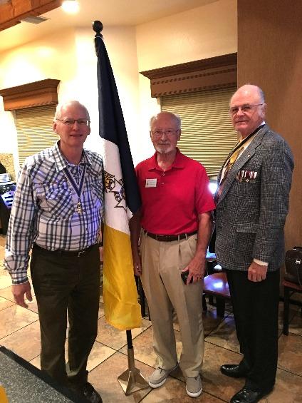 J Combs Prescott Chapter, at our Board of Managers meeting in Prescott on November 12.