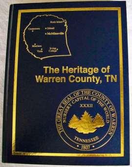 The Heritage of Warren County, TN Available Again!