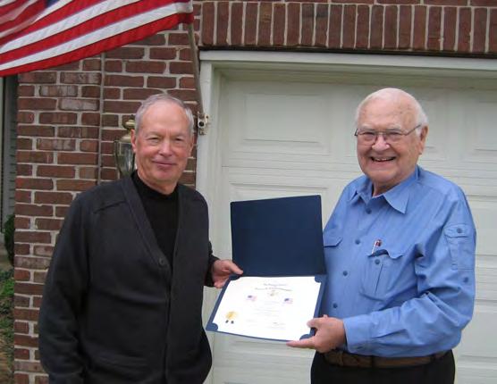 org for updates ALEXANDER HAMILTON CHAPTER The Alexander Hamilton Chapter awarded INSSAR Flag Certificates to three home owners on October 27. Mr.