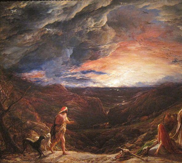 L e s s o n F o u r H i s t o r y O v e r v i e w a n d A s s i g n m e n t s God s View Reading and Assignments Noah: The Eve of the Deluge, by John Linnell (1792-1882), 1848 (Contributed to