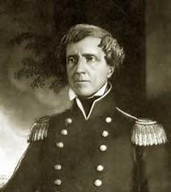 GEN. KEARNY LEAVES FORT LEAVENWORTH OCCUPIES NEW MEXICO USES PERSUASION TELLS MEXICAN FORCES HE WILL WITHDRAW