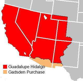Gadsden Purchase In 1853, President Franklin Pierce authorized James Gadsden to pay Mexico an additional $10 million for territory south of the Gila River.