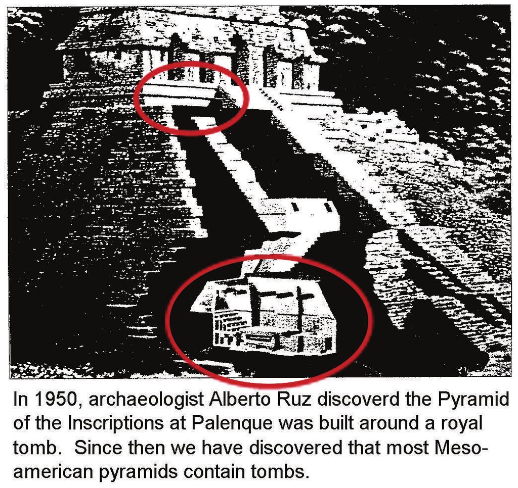 The pyramid had been discovered years earlier but no one before Alberto