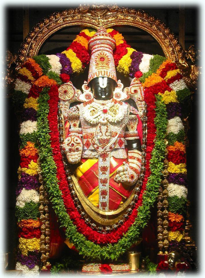 Situated on the seventh hilltop of Tirumala, and located about 60 miles south of Amma s Penusila Ashram, is the temple of Lord Venkateswara the most visited place of worship in the world, and center