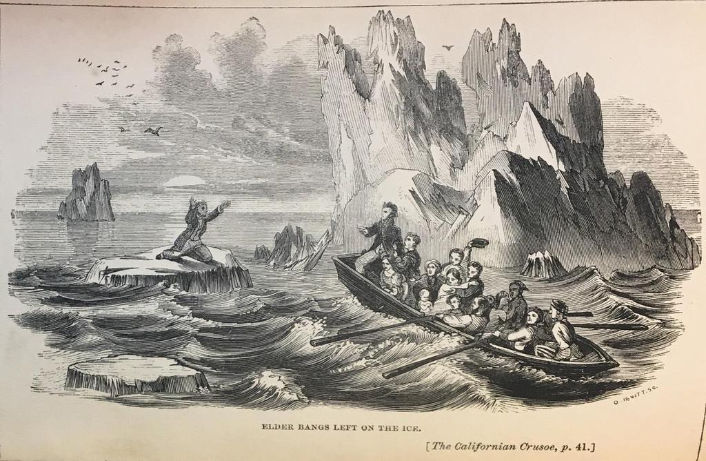 Precursor to the Mormon Novel (frontis) 13- [Richards, Robert]. The California Crusoe; or, The Lost Treasure Found. A Tale of Mormonism. London: John Henry Parker, 1854. 162pp. Sextodecimo [17.