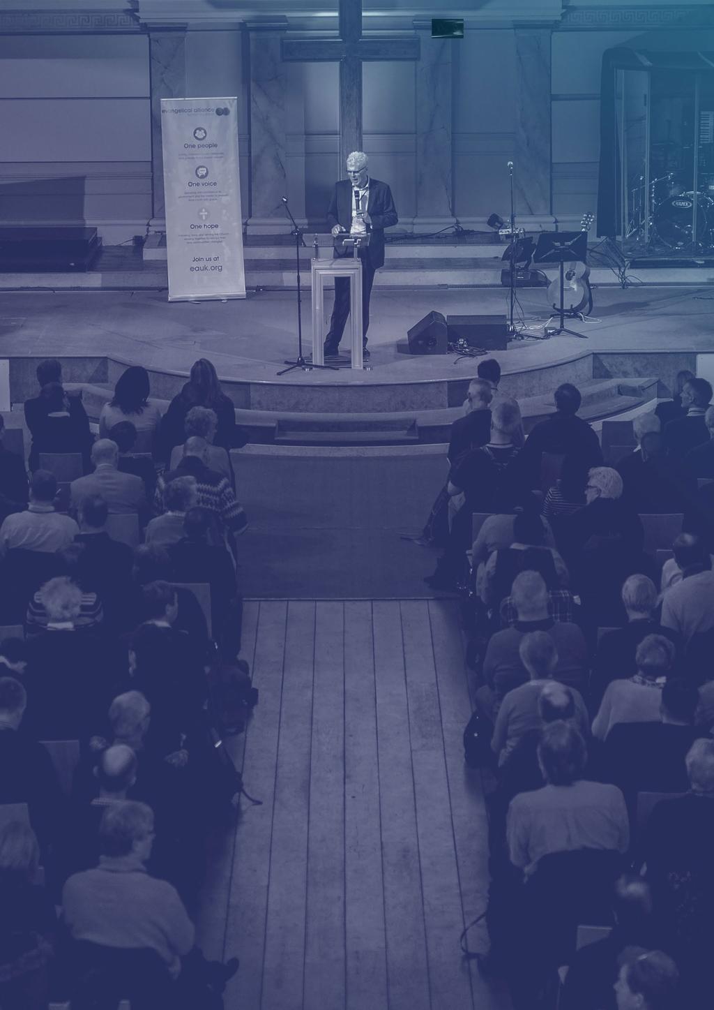 About the Evangelical Alliance The Evangelical Alliance joins together hundreds of organisations, thousands of churches and tens of thousands of individuals for the sake of the gospel.