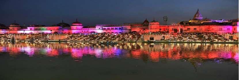 Ayodhya Historic timeline - Fresh breath of life in 2017-1 On Oct-20 - Diwali time : UP CM Yogi Adityanath visits and