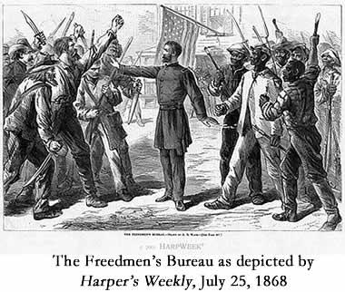 Freedmen s Bureau Organisations were set up to assist many former slaves who were homeless or unemployed.