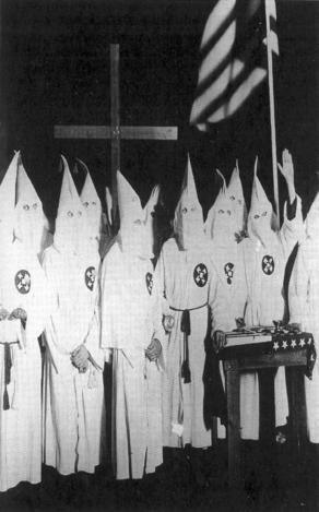 Ku Klux Klan The Ku Klux Klan formed in 1865 and saw terror as the main way to enforce separation of the races.