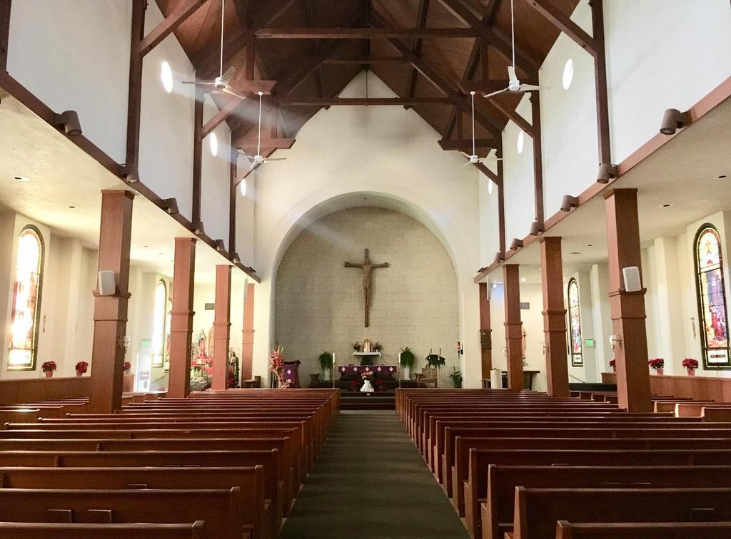 Saint John the Baptist Church, Chico Photo by John E Boll GRANDMOTHER DIES Father Mike s grandmother Yvonne died in April 2017 and he had the honor of celebrating her Funeral Mass at Saints Peter and