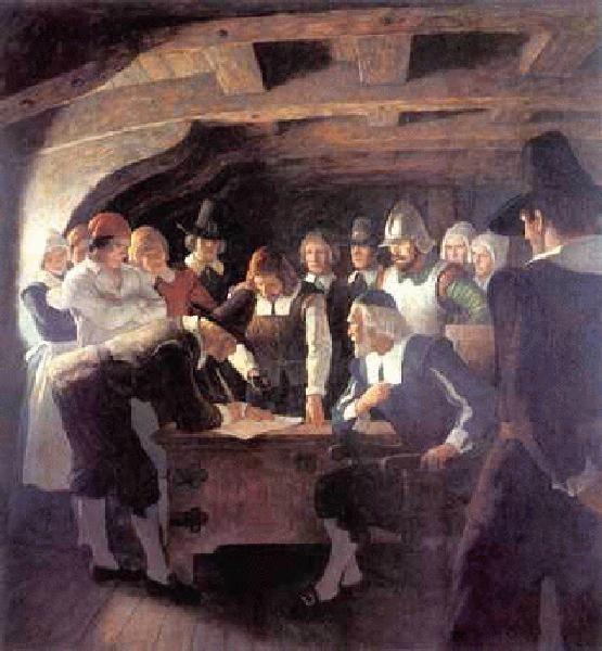 The Pilgrims created an agreement about governing in the New World: The Mayflower