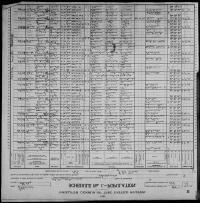 Events: 1900 Census: head, 71, born July 1828, Indiana, married 0 years, [no job listed], 1900, Shelbyville,.