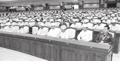 6 THE NEW LIGHT OF MYANMAR Tuesday, 31 July, 2012 NAY PYI TAW, 30 July Pyithu Hluttaw committees and commission met at the meeting hall of the Pyithu Hluttaw Speaker in Hluttaw Complex, here, this