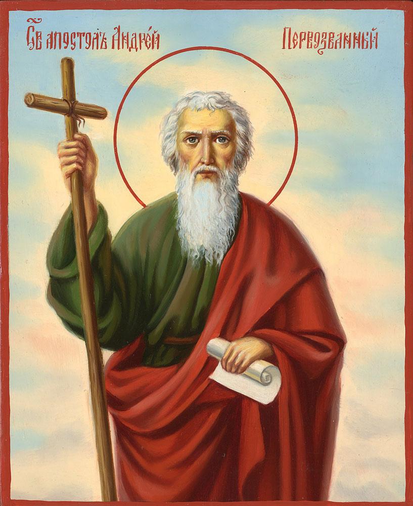 Saint Andrew the first called Bulgarian Icon The saviour Jesus Christ choose saint Andrew (the brother of saint Peter) to be the first among apostles in the number of his