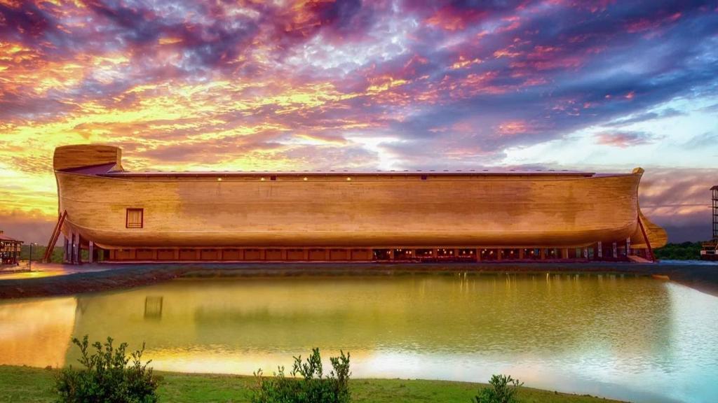 The ARK Encounter Sign Up in Lobby Saturday, April 7th 8AM 11PM Ark Encounter features a full-size Noah s Ark, built according to the dimensions given in the Bible.