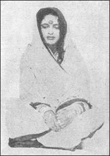 Ananda Moyi Ma the Bengali "Joy-Permeated Mother.