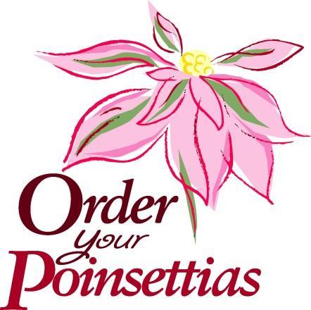 You are invited to purchase a traditional Poinsettia, (a 6 & 1/2 plant with 3-6 flowers, $15) to decorate our sanctuary for the Christmas services.