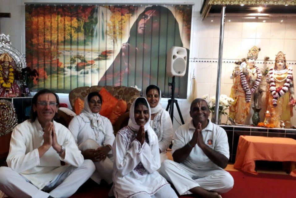 Vishwachakradharananda 25/08/2017 Ganesha Chaturthi Celebrations at Sri Maha Shanta Narasimha Temple & Sri Maha Jwala Narasimha Temple with Swami Vishwachakradharananda