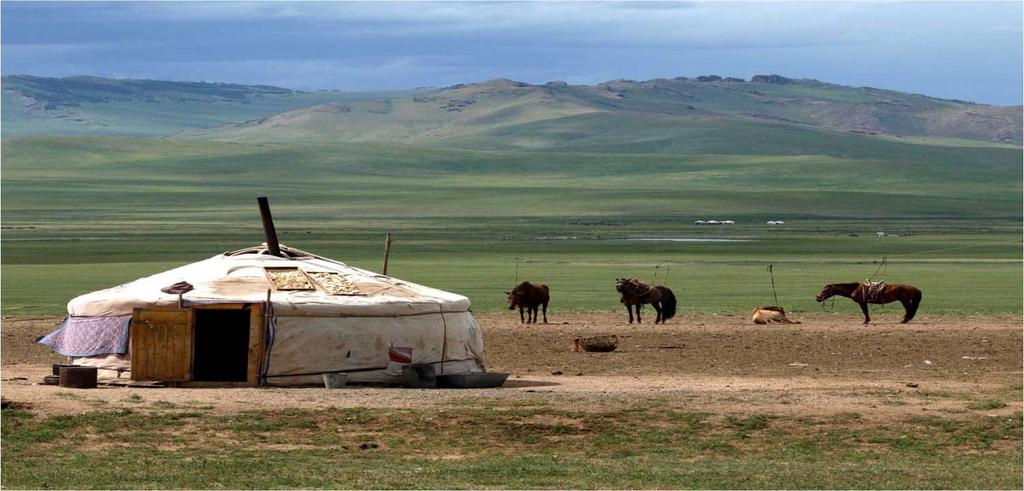Day 6: Discover Mongolia Terelj NP-Explore landscape Lunch with nomadic family Chinggis Khaan Statue Complex and Bronz age/13th Century Museum