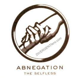 FACTIONS 1) Abnegation: Abnegation members are selfless and take care of others. They even wear grey robes to try and blend in with the background, diverting all possible attention away from them.