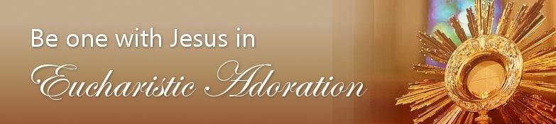 Everyone is invited to grow in faith and love of our Lord with us by committing to an Hour of Eucharistic Adoration. We would like to have two to three adorers per hour.
