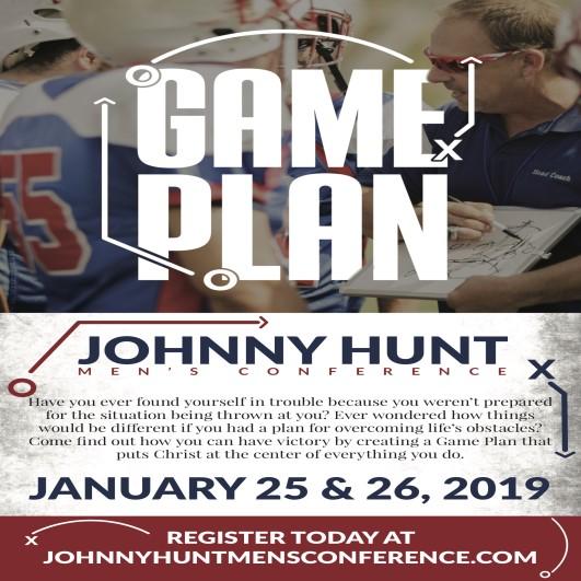 9228 *ATTENTION ALL MEN OF FIRST BAPTIST CHURCH MURPHY* We have received the ability to get Super Early Bird Tickets to the Annual Johnny Hunt Men s Conference (see flyer).