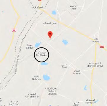 10 Clashes in south of Quneitra On January 18, 2018, it was reported that a force comprising about 40 operatives of the Khaled bin Al-Walid Army (affiliated with ISIS) infiltrated the village of