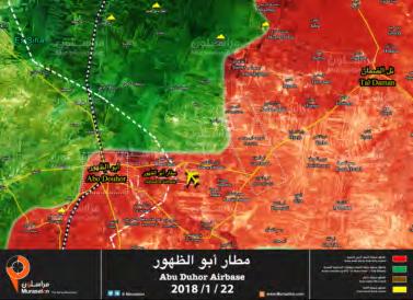 4 Main developments in Syria The campaign to take over Idlib On January 21, 2018, the general headquarters of the Syrian army announced that the army and the supporting forces (including Iranian