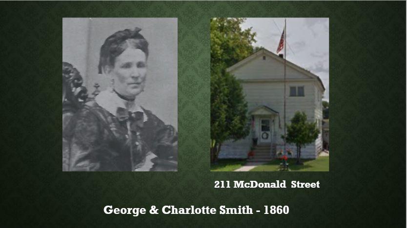 George Smith came on the Oconto River in 1848 building a sawmill at Leightown with his brother-in-law.