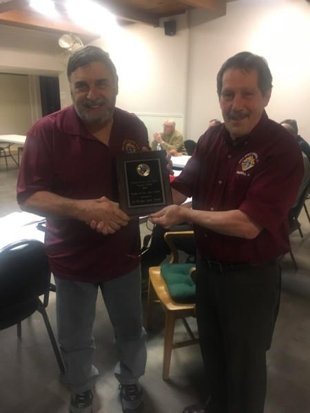 Council 10502 Knights of the Year, Sir Knight Art Bond and Sir Knight Jack Yanni.