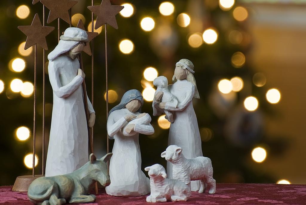 Prayers for Christmas Eve (exerpts) by Dr. Susan M. (Elli) Elliott Fragile God, born in the night We listen in the clarity of the cold night air.