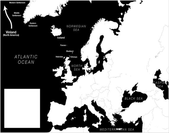 H) The Vikings Invasions 1) Scandinavia: homeland = cold; little farmland 2) Longboat = technological advantage a) Across oceans;