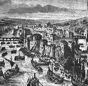 Viking siege of Paris 885-6 700 ships & 30,000 men