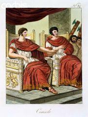 Voting Men in both groups were citizens, and could vote. Only Patricians could hold government office. Consuls Highest elected office of the Roman Republic.