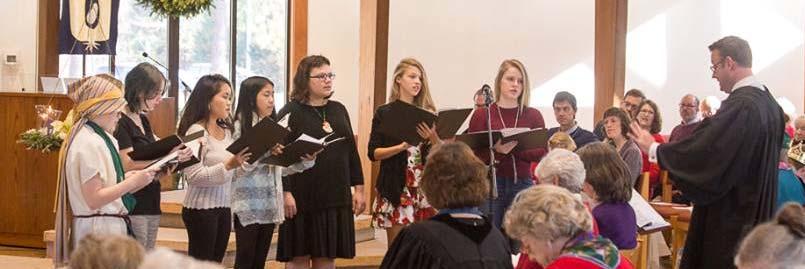 Members of the Youth Choir receive training that will enhance their appreciation of great choral music and its application to