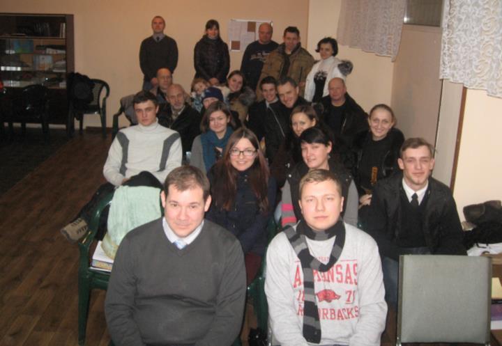 Hello dear brothers, families and churches. I want to share with you some news of the events that happened in Ukraine, Bible institute and Ternopil Church of Christ.