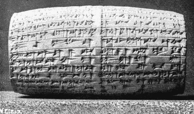 Cylinder Seal of Nabonidus. It is interesting that for many years no one knew why Belshazzar only said third ruler in the kingdom.
