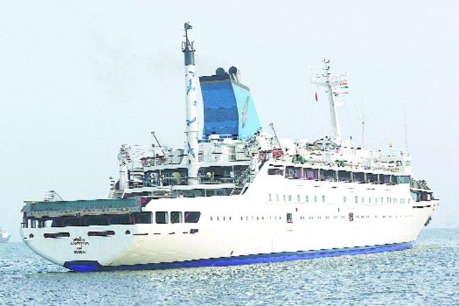 The passenger cruise ship service is a joint venture between Mumbai Port Trust and Angriya Sea Eagle Pvt Ltd.