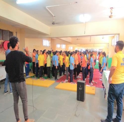 HEALTH POT-POURI An activity was conducted on 21 September 2018 to aware the toddlers about the Health, Hygiene and