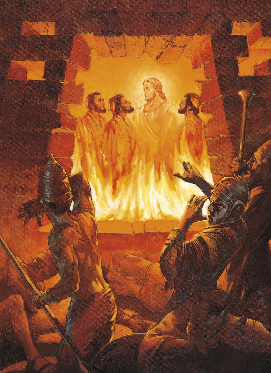 Dan 3 Shadrach, Meshach, and Abed-nego thrown in a furnace The