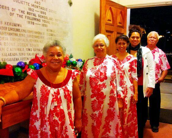 HAWAII YOURH OPERA CHORUS Pearl Harbor Hawaiian Civic Club helped the Hawaii Youth Opera Chorus last night at Kawaiaha`o church by providing ushers for their Christmas Concert.